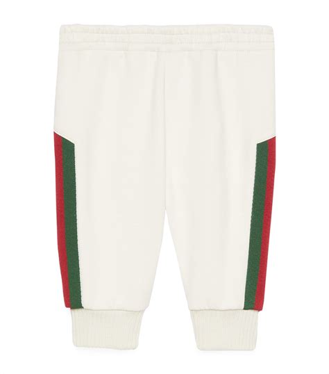 gucci sweatpants for kids|gucci side stripe track pants.